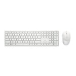 DELL KM5221W-WH keyboard Mouse included RF Wireless QZERTY US International White