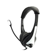 Avid AE-36 - Head-band Headset with Boom Mic - Black/White