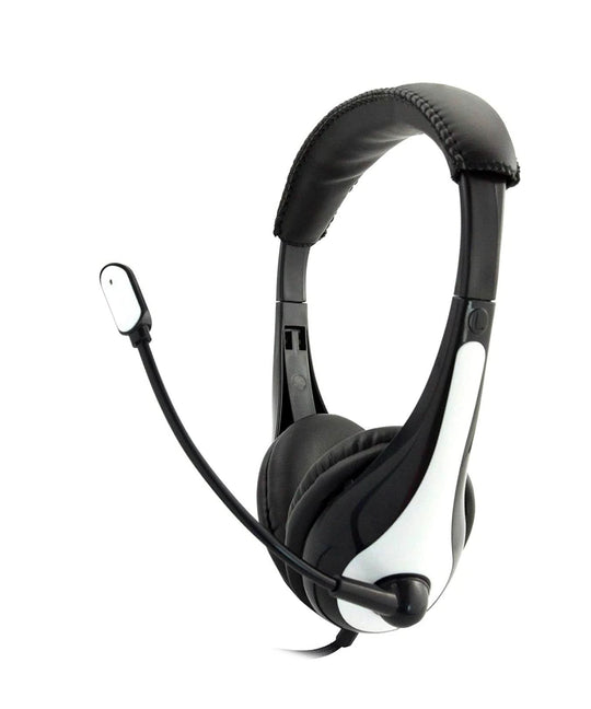 Avid AE-36 - Head-band Headset with Boom Mic - Black/White