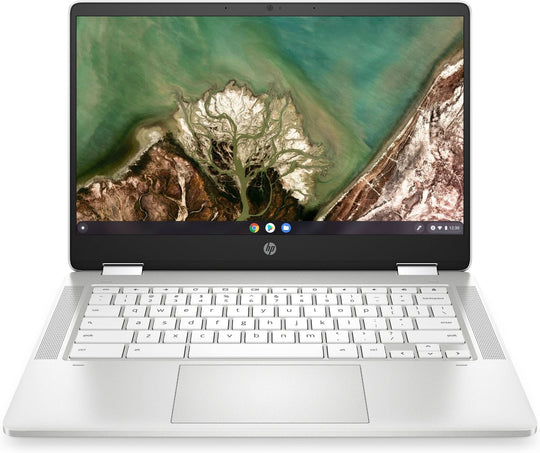 HP Chromebook 14a-na0009na Intel® Celeron® N4120 35.6 cm (14") Full HD 4 GB LPDDR4-SDRAM 64 GB eMMC Wi-Fi 5 (802.11ac) ChromeOS White
