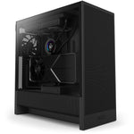 NZXT H5 Flow Mid Tower ATX Case Tempered Glass - Black