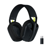 Logitech G G435, Over-Ear Wireless Gaming Headset, Built-in Mic, Black