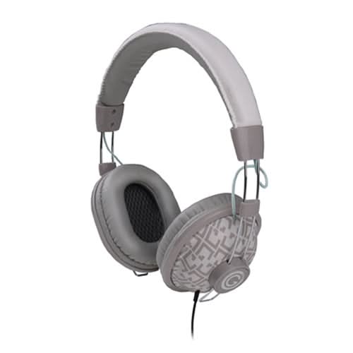 G-Cube Signature - Wired Over-Ear Headset with In-Line Mic - White