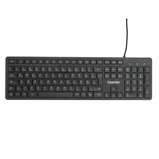 eSTUFF GLB211402 - USB Wired Keyboard - QWERTZ German Black
