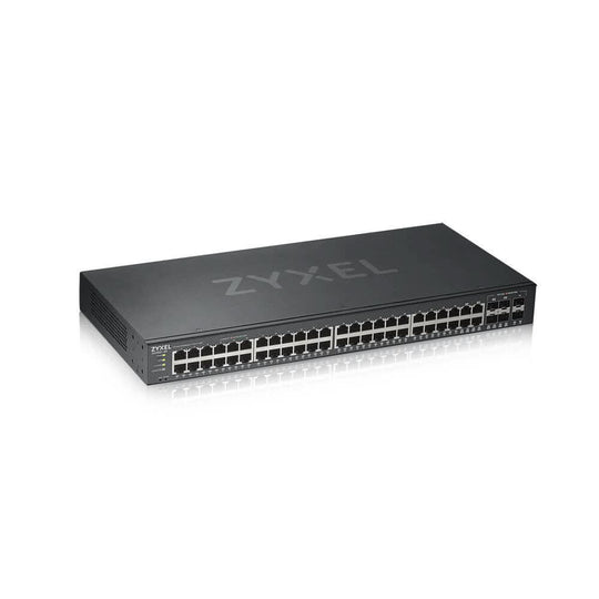 Zyxel GS1920-48V2 Managed Gigabit Ethernet (10/100/1000) Black GS1920-48V2-GB0101F