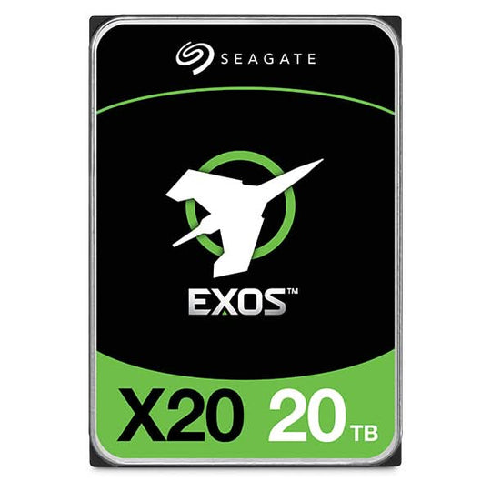 سيجيت إنتربرايز إكسوس X20 سعة 3.5 بوصة 20 تيرابايت ساتا 3