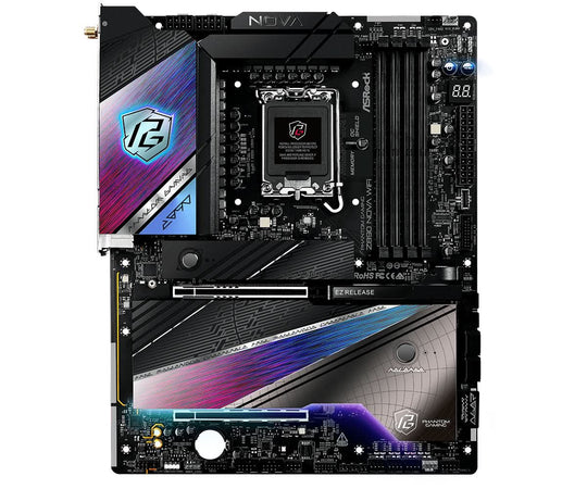 ASRock Phantom Gaming Z890 Nova WiFi Intel Z890 LGA 1851 ATX Motherboard