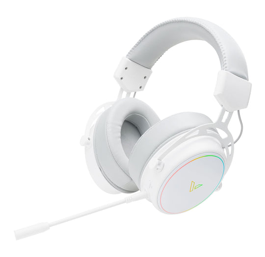 Rapoo 12598 - Head-Band Wireless Gaming Headset with Mic - White