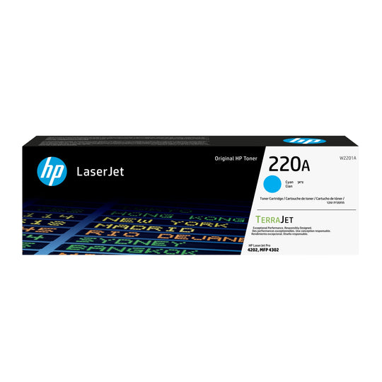 HP W2201A/220A Toner cartridge cyan, 1.8K pages ISO/IEC 19798 for HP CLJ Pro 4202