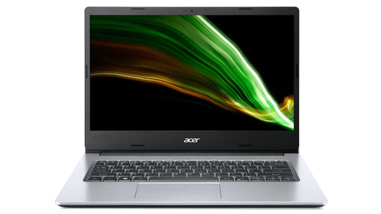 Acer, Aspire 1 Laptop, Intel Celeron N6000, 4 GB RAM, 256 GB SSD+eMMC, 14" Inch FHD Display, Win 11 Home, Silver