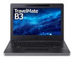 Acer - TravelMate TMB311-33 + N100 + Laptop - Intel N200 - Intel UHD Graphics - 4GB LPDDR5 - 128GB eUFS - 11.6" HD (1366x768) - Windows 11 Pro Education - Black