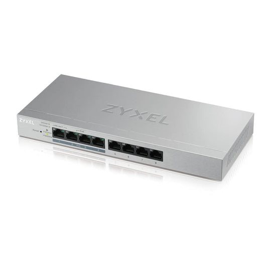 Zyxel GS1200-8HP v2 Managed Gigabit Ethernet (10/100/1000) Power over Ethernet (PoE) Grey GS1200-8HPV2-GB0101F