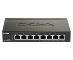 D-Link DGS-1100-08PV2 network switch Managed L2/L3 Gigabit Ethernet (10/100/1000) Power over Ethernet (PoE) Black