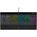 Corsair K55 RGB PRO - USB Wired Gaming Keyboard - Black