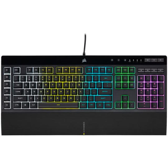Corsair K55 RGB PRO - USB Wired Gaming Keyboard - Black