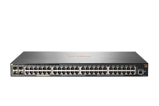 HPE Aruba 2930F 48G PoE+ 4SFP+ L3 Managed Switch - 370W PoE Budget