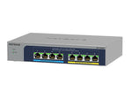 NETGEAR MS108UP Unmanaged 2.5G Ethernet (100/1000/2500) Power over Ethernet (PoE) MS108UP-100EUS