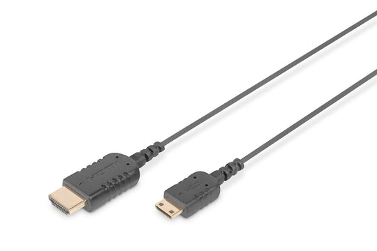 Digitus HDMI High Speed connection cable, type C- A, HighFlex