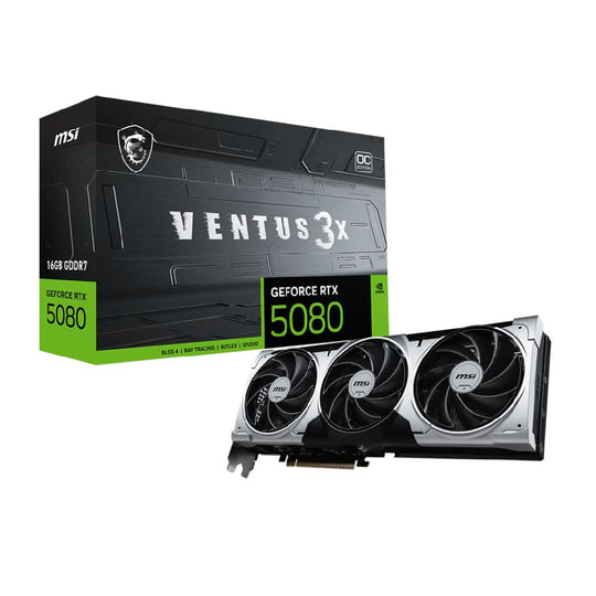 MSI GeForce RTX 5080 VENTUS 3X PLUS OC 16GB GDDR7