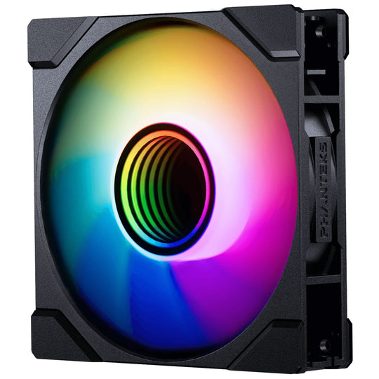 Phanteks M25 Gen2 120mm D-RGB PWM Fan - Reversed Airflow - Black