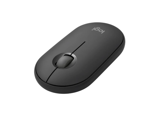 Logitech Pebble 2 M350s mouse Travel Ambidextrous RF Wireless + Bluetooth Optical 4000 DPI