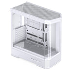 Jonsbo D400 Mid-Tower, ATX, Tempered Glass - White