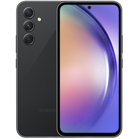 سامسونج موبايل جالاكسي A54 ثنائي شرائح الاتصال بنظام اندرويد وذاكرة رام 8 جيجابايت وذاكرة داخلية 128 جيجابايت، 5G، أسود