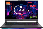 ASUS ROG Strix G17 (2023) G713 GeForce RTX, AMD Ryzen 9 7845HX 12-Core Processor, 16GB DDR5 RAM, 1TB PCIe 4.0 NVMe M.2 SSD, NVIDIA GeForce RTX 4070 DLSS 3 Graphics, 17.3" Full HD 144Hz IPS Screen