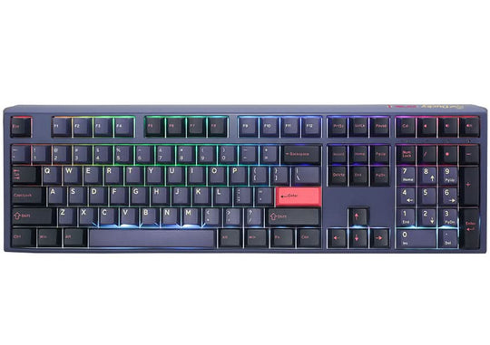 Ducky One3 Cosmic Blue - USB Wired Gaming Keyboard - Black, Blue
