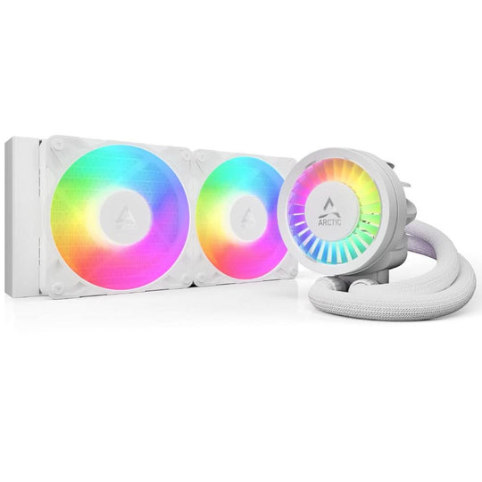 Arctic Liquid Freezer III PRO ARGB White AIO Cooler - 240mm - P12 Pro Fans - AM5/LGA1700