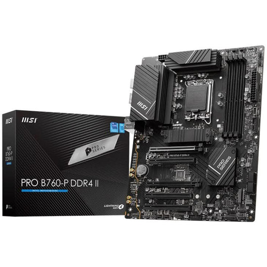 MSI PRO B760-P DDR4 II Socket 1700 ATX Motherboard