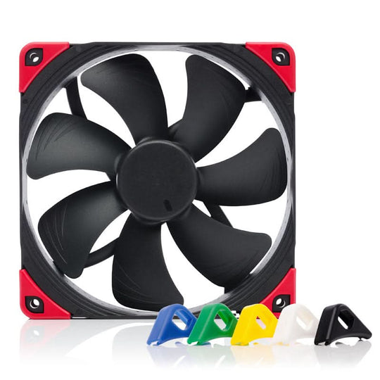 Noctua NF-F12 PWM Chromax 120mm Premium Fan - Black