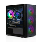 GiGate - Air Mesh + 14400F + Desktop PC for Gaming - Intel Core i5 14400F - Intel ARC B580 - 16GB DDR4 - 512GB SSD - Black