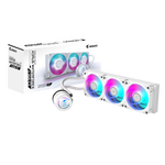 Gigabyte AORUS WATERFORCE II 360mm ICE Intel / AMD AIO Liquid Cooler - White