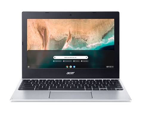 Acer - Chromebook 311 + CB311-11H + Chromebook - MediaTek MT8183 - ARM Mali-G72 MP3 - 4GB RAM - 64GB eMMC - 11.6" HD - Chrome OS - Silver