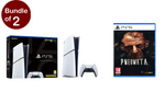 PlayStation 5, Digital Edition, Model Group Slim Console, 1TB, White+Pneumata, PS5 Game
