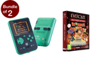 Hyper Mega Tech Super Pocket, Taito Edition+Evercade Cartridge 18: Worms Collection 1