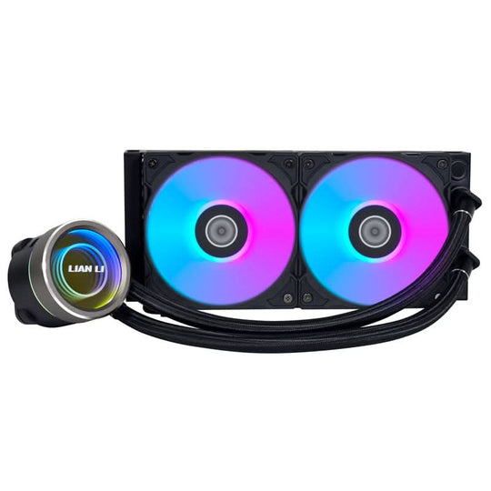 Lian Li Galahad II Trinity AIO 240mm ARGB CPU Water Cooler - Black