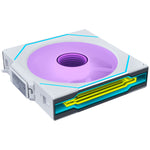 Lian Li UNI SL120 INF Reverse Wireless RGB 120mm Fan - White