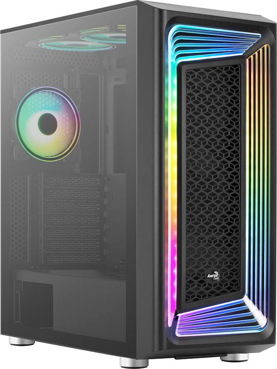 Aerocool Interstellar ARGB Mid Tower Case - Black
