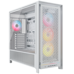 CORSAIR Frame 5000D RS ARGB Modular Mid Tower Case High-Airflow - White