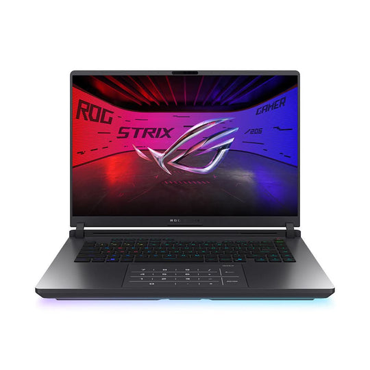 ASUS - ROG Strix G615LW-S5008W Gaming Laptop - Intel Core Ultra 9 275HX - NVIDIA RTX 5080 - 32GB RAM - 2TB SSD - 16" WQXGA 240Hz - Windows 11 Home - Black/Grey
