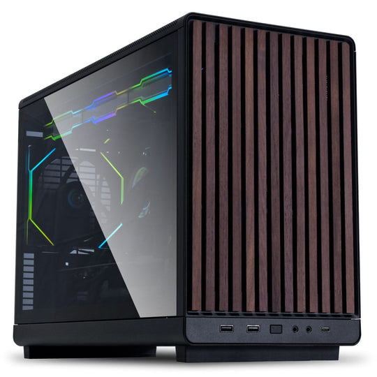 Lian Li A3-mATX Tempered Glass Micro-ATX Case - Black