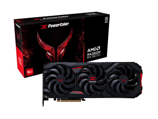 PowerColor Radeon RX 9070 Red Devil 16GB GDDR6 2700 MHz Graphics Card