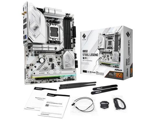 ASRock B850 Steel Legend WiFi Socket AM5 ATX Motherboard