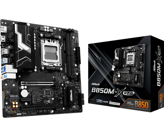 ASRock B850M-X R2.0 AM5 DDR5 mATX Motherboard