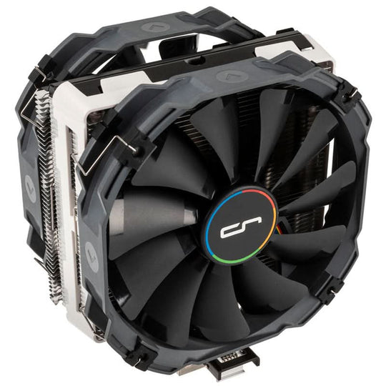 CRYORIG R5 Performance CPU Cooler - Dual 140mm Fans - 200W TDP - Black/White