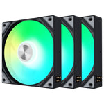 TRYX ROTA SL 120 ARGB Triple Fan Pack - 120mm PWM - 1800 RPM - Black