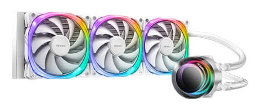 Antec Vortex 360 ARGB Liquid CPU Cooler - White