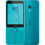 Nokia 235 Mobile Phone, 2.8 Inch, 64MB RAM, 128MB Storage, Dual SIM, 4G - Blue